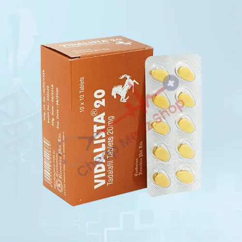 Vidalista 20 mg (Tadalafil)