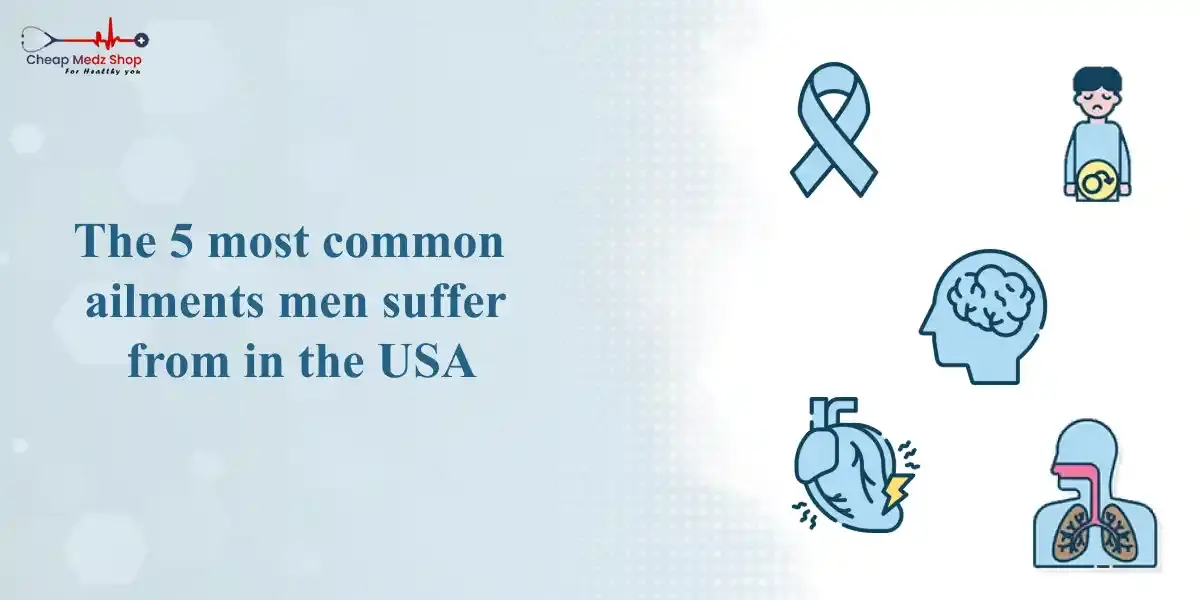 The 5 Most Common Ailments Men Suffer From In The Usa